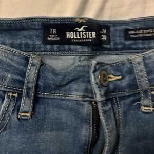 Hollister Ladys Blue Jeans